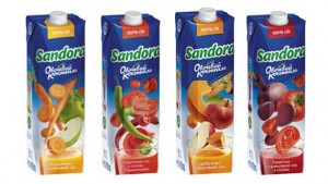 «Сандора» представила новую серию овощных соков