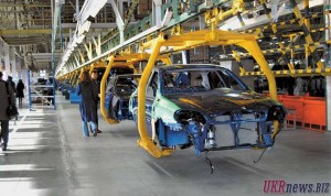 Производство автомобилей в Украине сократилось наполовину