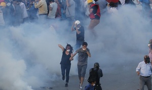 Турецкие демонстранты ответили Эрдогану
