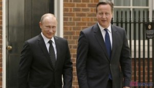 Владимир Путин прибыл с рабочим визитом в Лондон