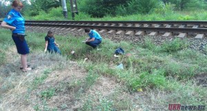 В Днепропетровске поезд сбил на смерть женщину