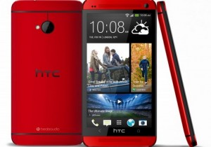 HTC ONE теперь доступен в красном цвете