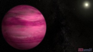 Астрономы NASA обнаружили гигантскую розовую планету