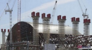 Строительство саркофага на Чернобыльской АЭС выходит на финишную прямую