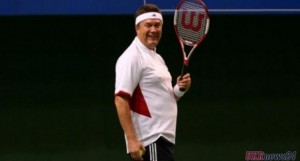 Виктор Янукович один из лучших теннисистов в Украине