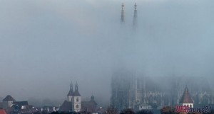 Европа утонула в туманах