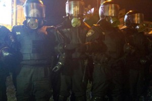 «Беркут» блокировал участников митинга на Майдане