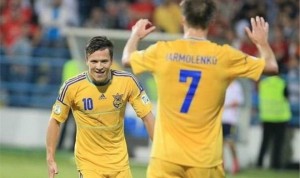 Ярмоленко и Коноплянка признаны лучшими футболистами Украины 2013 года