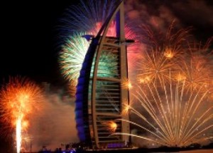 Новогоднее шоу фейерверков в ОАЭ было занесено в Книгу рекордов Гиннеса