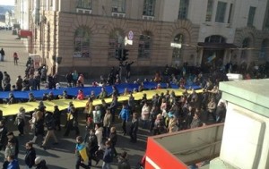 В Харькове прошел митинг в честь 200 летия со дня рождения Т.Шевченко (+Видео)