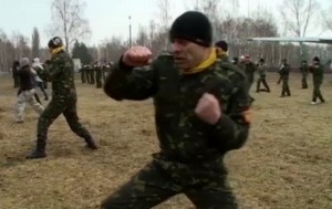 Национальная гвардия Украины учится воевать (+Видео)
