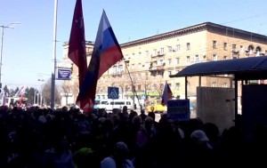 Результаты пророссийского митинга в Запорожье (+Видео)