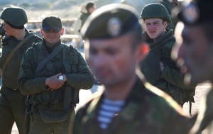 Украинские морпехи в Крыму готовы стрелять (+Видео)