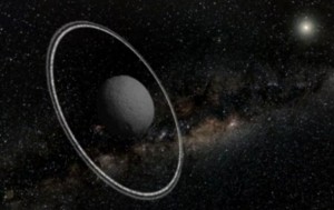 Астрономы обнаружили астероид с газопылевыми кольцами (+Видео)