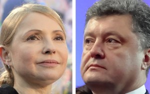По результатам предвыборчего соцопроса Порошенко почти вдвое опережает Тимошенко
