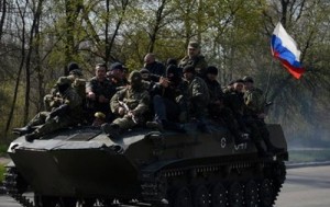Сепаратисты в Краматорске захватили шесть единиц бронетехники (+Видео)