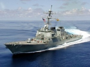 США разместят два дополнительных эсминца у берегов Японии