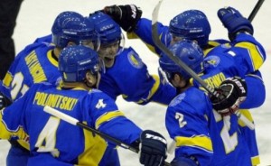 Украинская сборная по хоккею обыграла сборную Венгрии со счетом 3:0