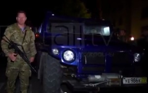 Бронеавтомобиль Жириновского прибыл в Луганск (+Видео)