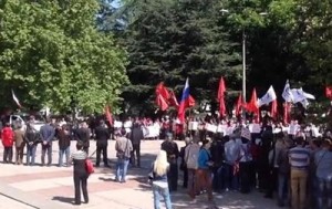В Симферополе прошел митинг в поддержку референдума на Донбассе (+Видео)