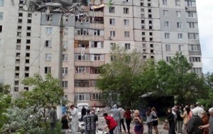 МВД обнародовало видео последствий взрыва дома в Николаева (+Видео)