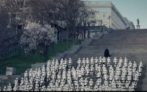 В Одессе появились белые человечки (+Видео)
