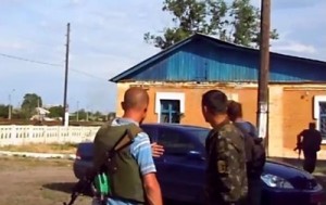 Украинские военные попали под обстрел в Рубежном (+Видео)