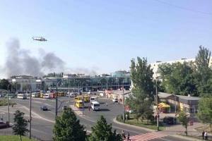 В Донецке зона боев расширилась от аэропорта в сторону ж/д вокзала