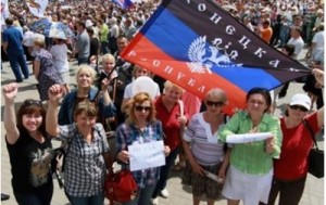 В Мариуполе на митинге выбрали “народного мэра” (+Видео)