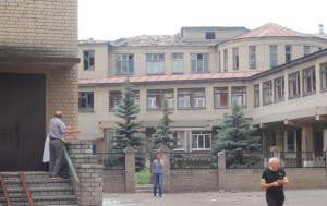 В Донецкой области боевики обстреляли больницу (+Видео)