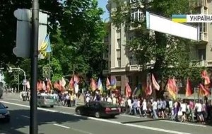 В Луганске прошел митинг под университетом МВД (+Видео)