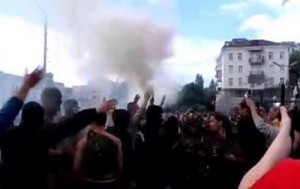 Онлайн трансляция пикета посольства РФ в Киеве (+Видео)
