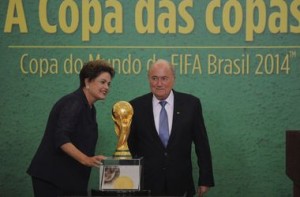 Президент Бразилии не придет на открытие ЧМ-2014