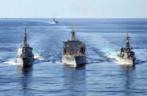 В Бердянске границу с Россией будут охранять военные корабли