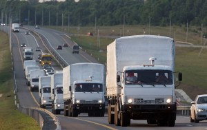 На границе готовятся к перегрузке российской гуманитарной помощи