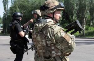 Украинские пограничники отбили атаку террористов с территории России