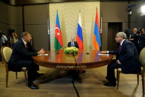 Президенты России, Армении и Азербайджана обсудили обострение в Нагорном Карабахе