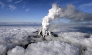 Фотографии очевидцев извержения вулкана в Японии