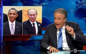 Американское шоу высмеяло встречу Путина и Обамы (+Видео)