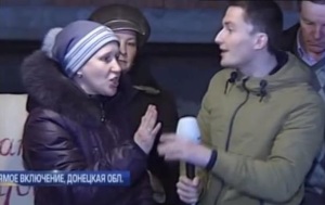 Жительница Дебальцево обвинила силы АТО в обстрелах города (+Видео)