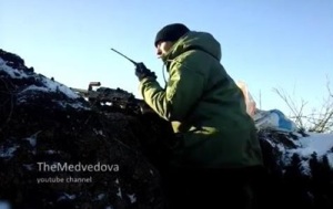 В сеть попало видео боя возле аэропорта Донецка (+Видео)