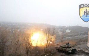 В Сети появилось видео боя в Широкино под Мариуполем (+Видео)