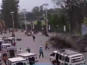Новые кадры, снятые во время землетрясения в Непале (+Видео)