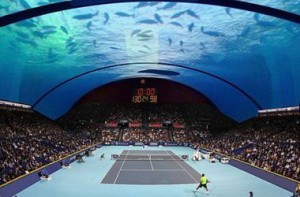 В Дубае хотят построить подводные теннисные корты