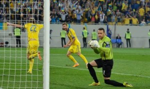 Украина добывает победу в матче против Люксембурга