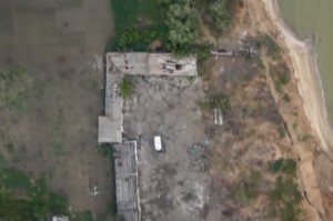 В сеть попало видео из поселка Широкино после обстрелов (+Видео)