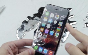 iPhone 6 испытали на прочность жидким галлием