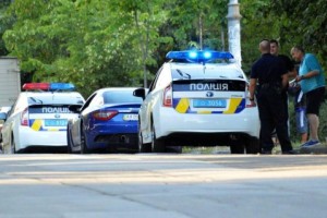 Киевская полиция на высокой скорости перехватила Maserati