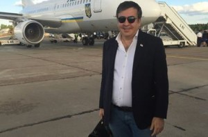 Саакашвили записал видео обращение к Порошенко