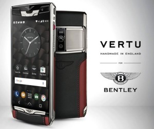Vertu выпустит смартфон совместно с Bentley